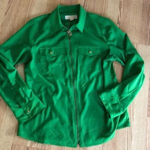 Michael kors zip up long sleeve or 3/4 sleeve